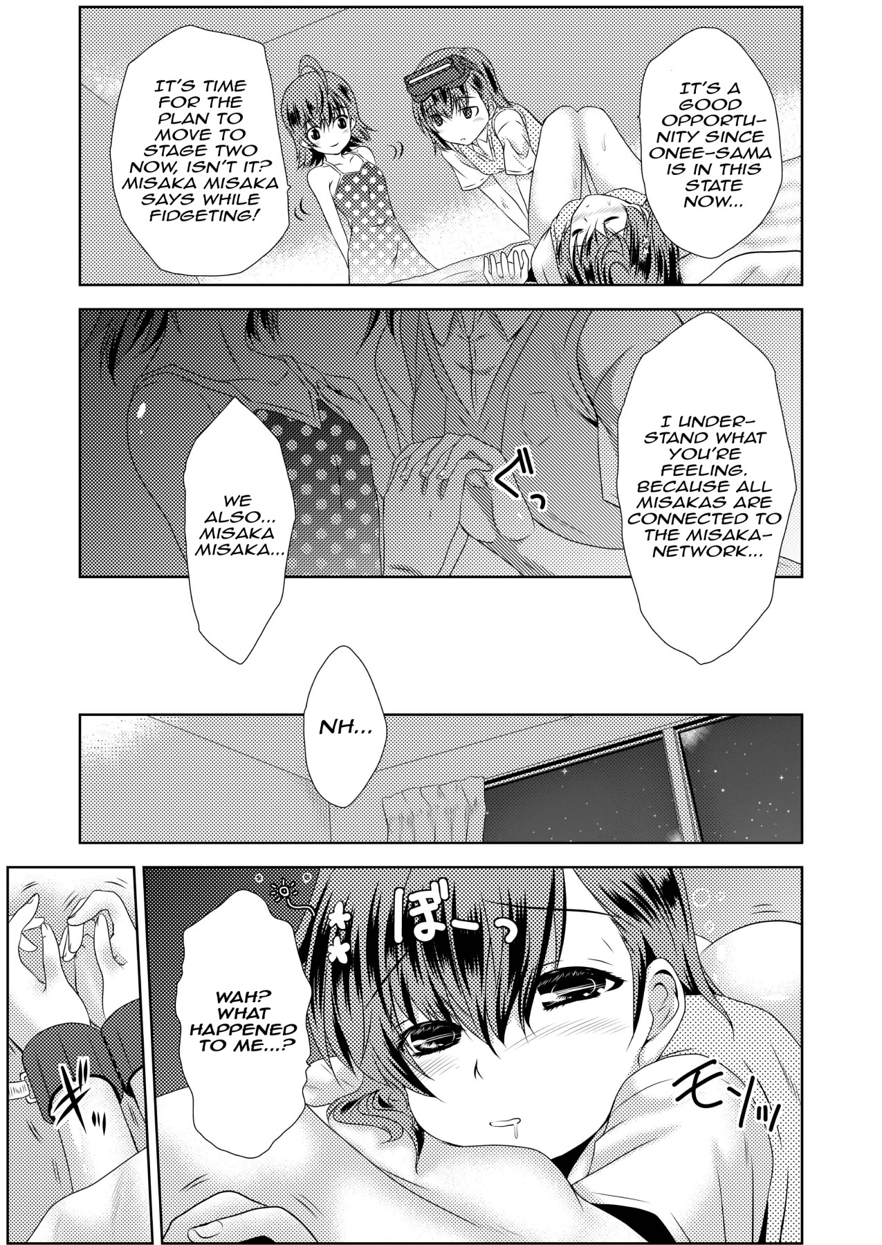 Hentai Manga Comic-Misaka x3 - To Your Honest Feelings-Read-15